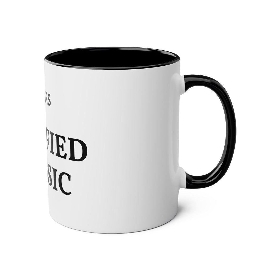 60 Years Certified Classic Mug — Two-Tone 11oz Coffee Cup