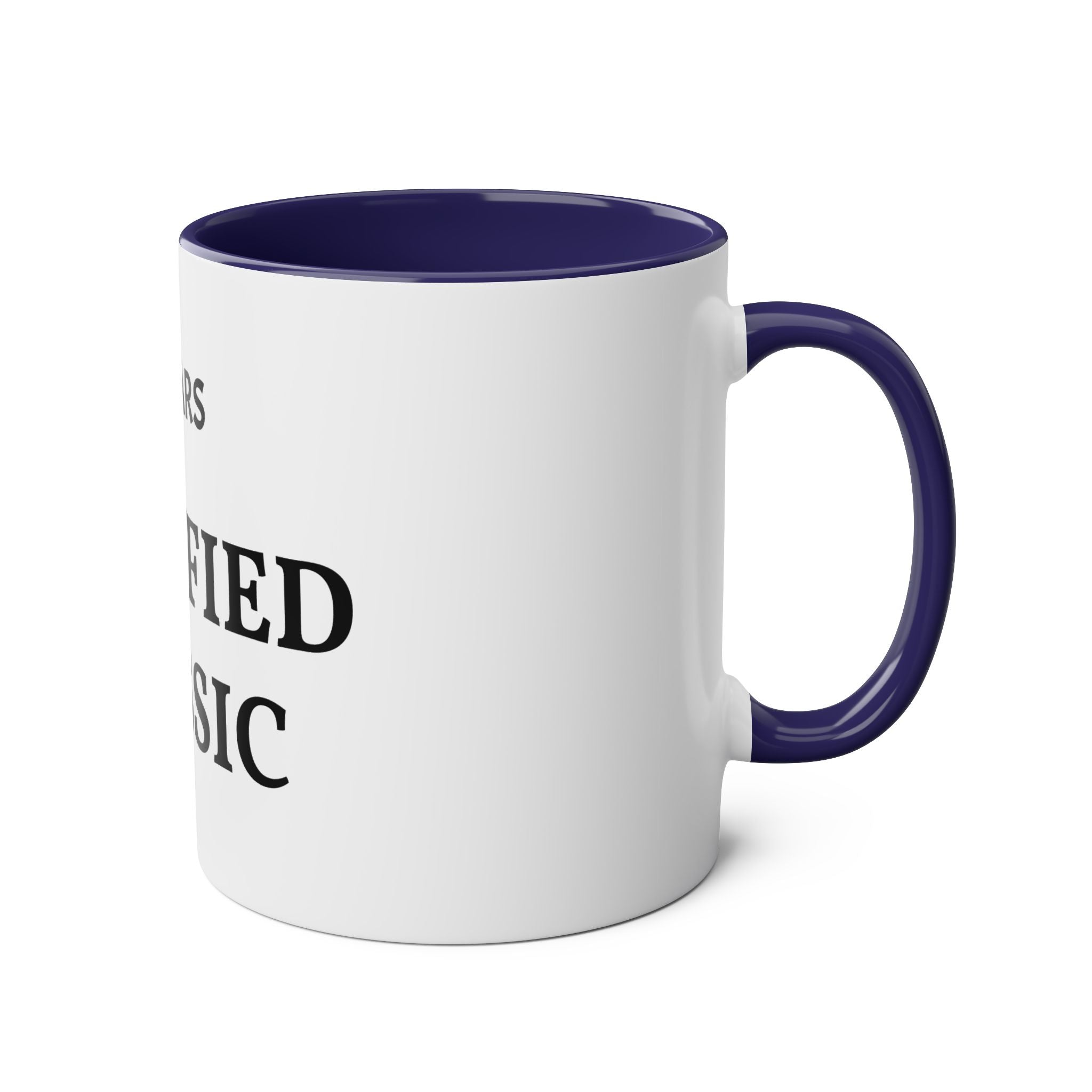 60 Years Certified Classic Mug — Two-Tone 11oz Coffee Cup