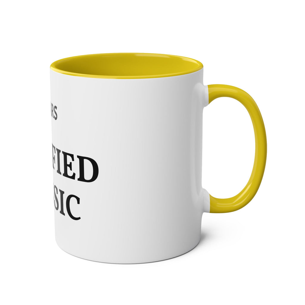 60 Years Certified Classic Mug — Two-Tone 11oz Coffee Cup