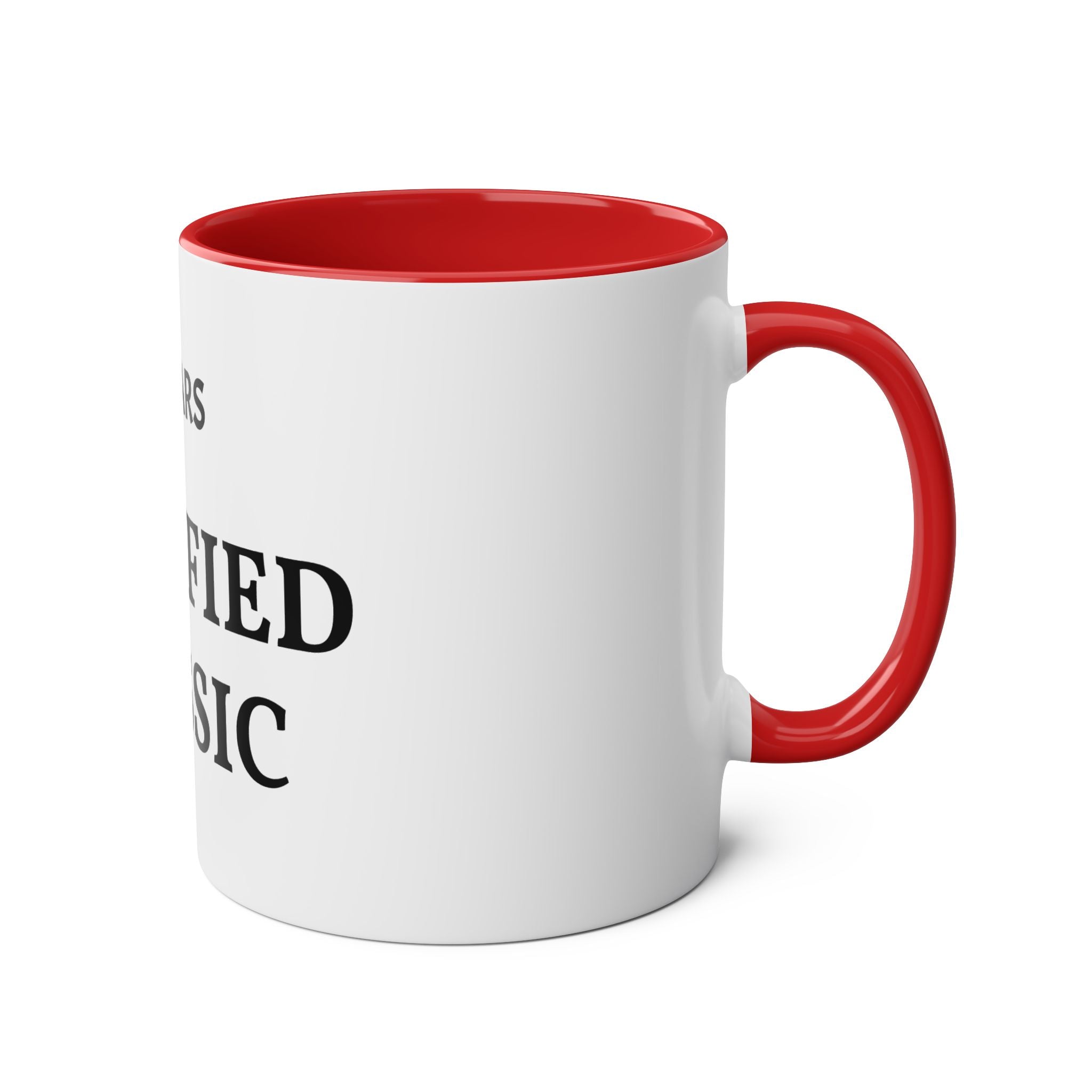 60 Years Certified Classic Mug — Two-Tone 11oz Coffee Cup