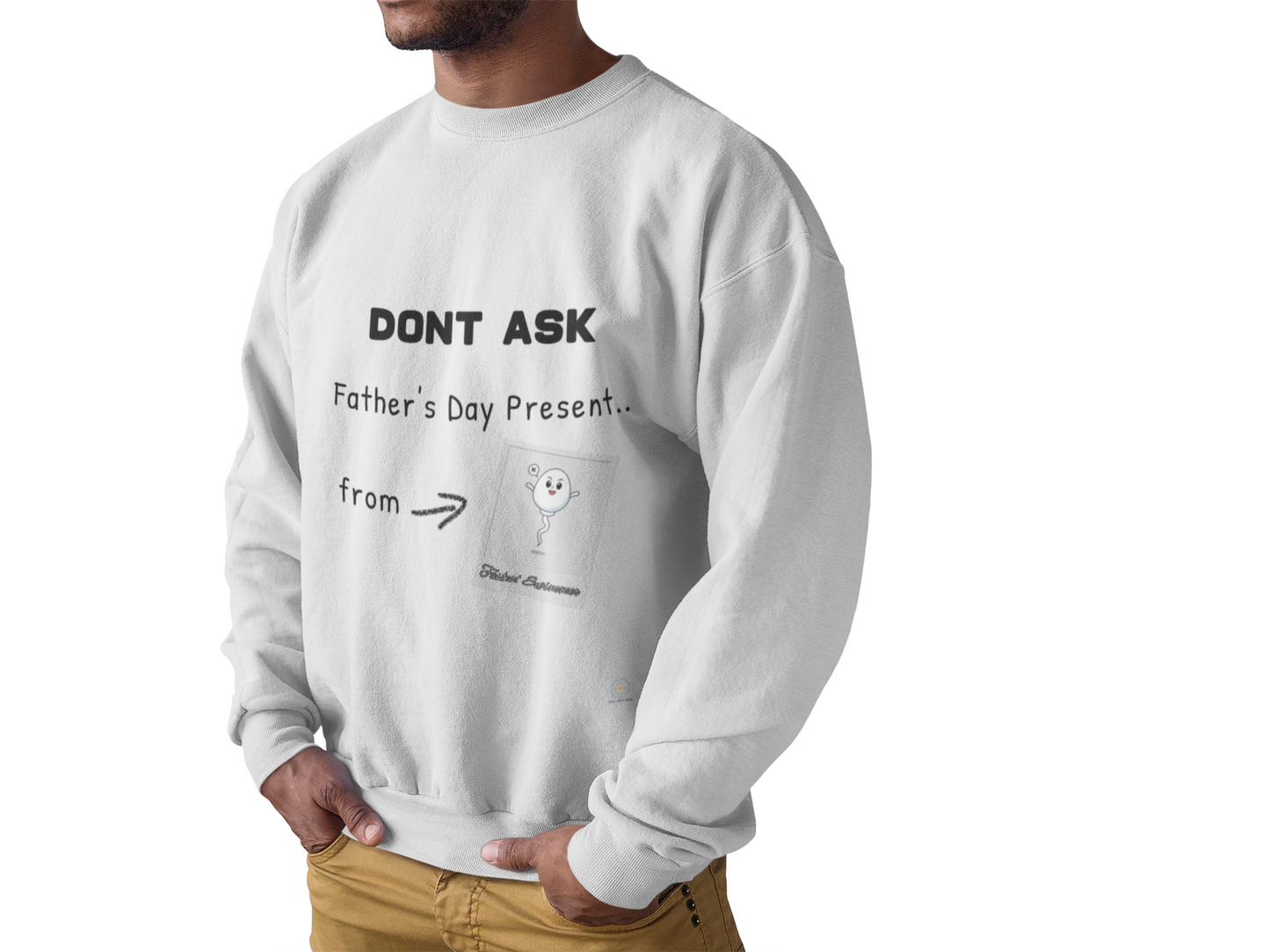Funny Father's Day Sweatshirt, Dad Gift Jumper, Comfy Pullover, Gift for Him, Father's Day Sweatshirt