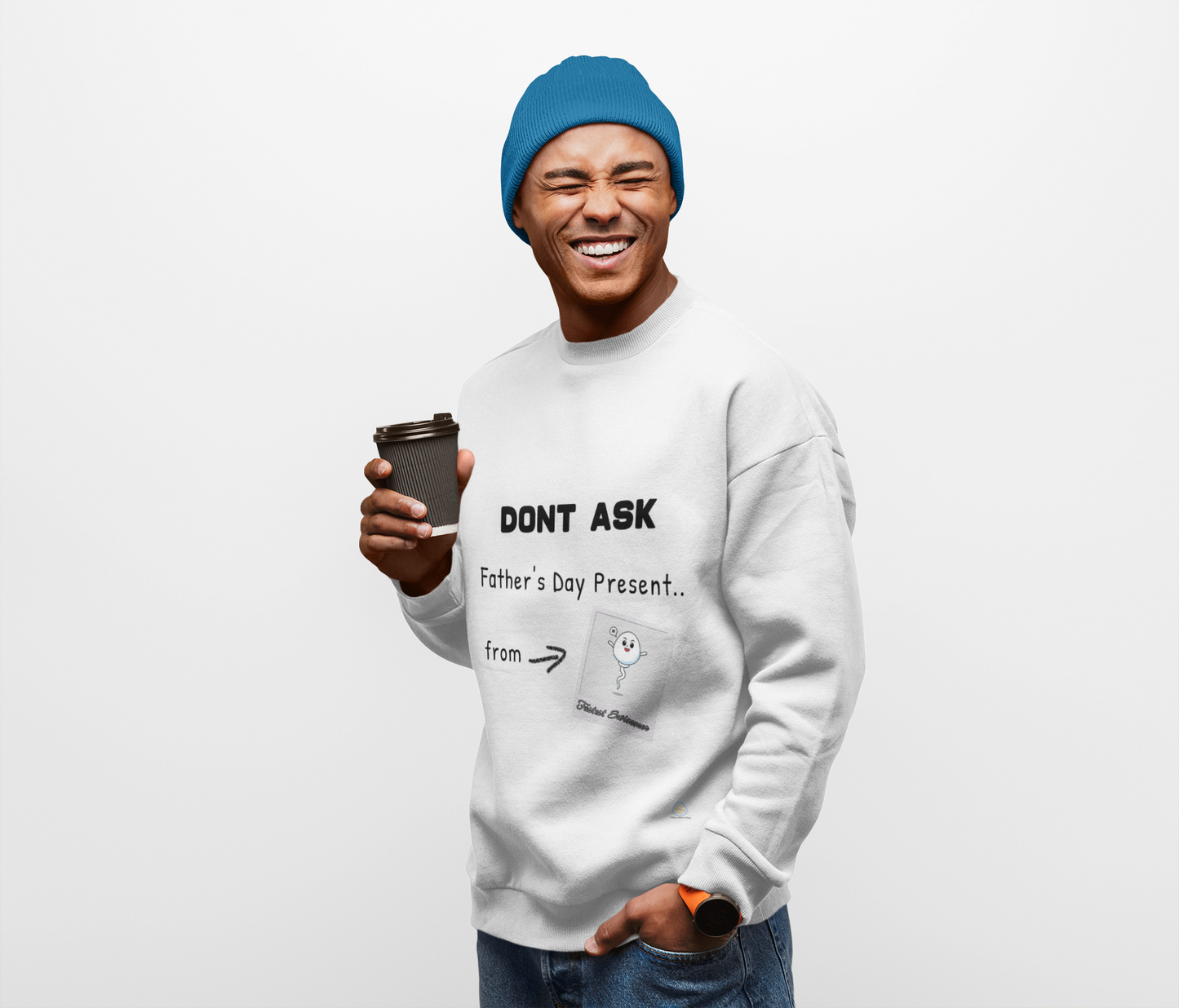 Funny Father's Day Sweatshirt, Dad Gift Jumper, Comfy Pullover, Gift for Him, Father's Day Sweatshirt