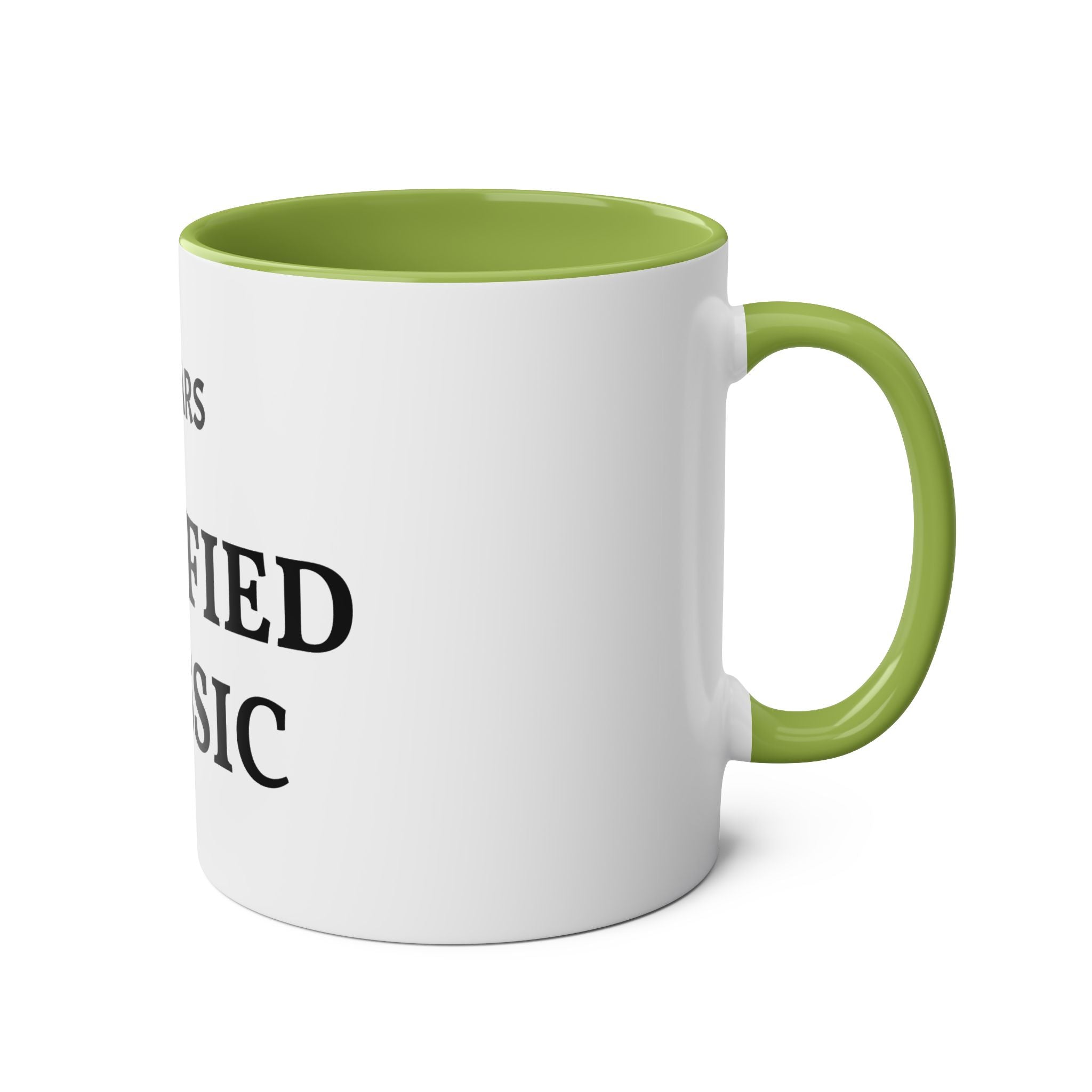 60 Years Certified Classic Mug — Two-Tone 11oz Coffee Cup