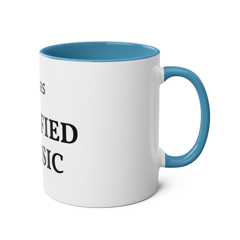 60 Years Certified Classic Mug — Two-Tone 11oz Coffee Cup
